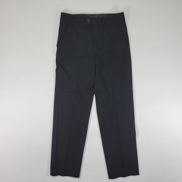 Nautica‎ Men's Dress Pants GAFF Black Poly Blend Size 30x30 NEW WITH TAGS - Picture 1 of 7